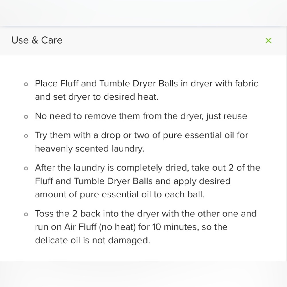Norwex Fluff & Tumble Dryer Balls - Limited Edition - Nordic - Set of 3 - Picture 5 of 7